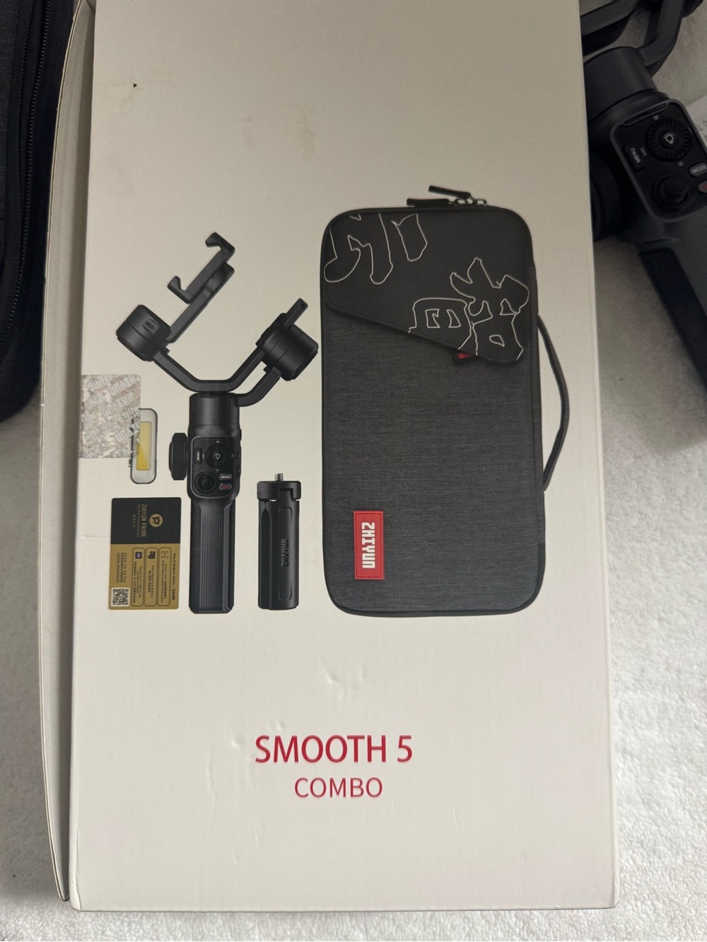Smooth 5 Combo Handheld Gimbal Stabilizer - Black